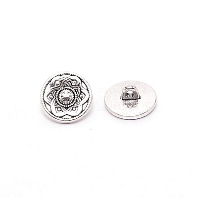 Alloy Buttons BUTT-WH0021-04AS-1