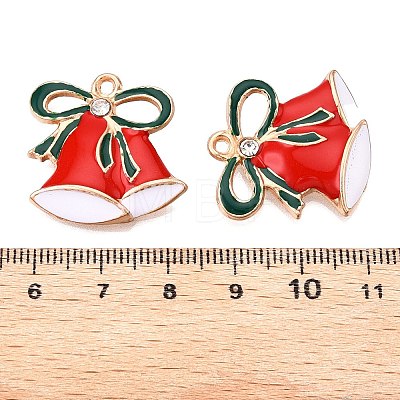 Christmas Theme Alloy Enamel Pendants ENAM-T020-10A-1