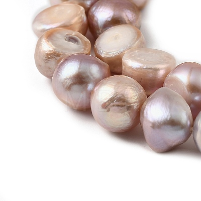 Natural Cultured Freshwater Pearl Beads Strands PEAR-P064-19L-04D-1