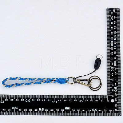 3Pcs Boho Macrame Wristlet Keychain Keying KEYC-SW00004-09-1