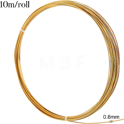 Square Brass Wire KK-WH0034-34G-01-1