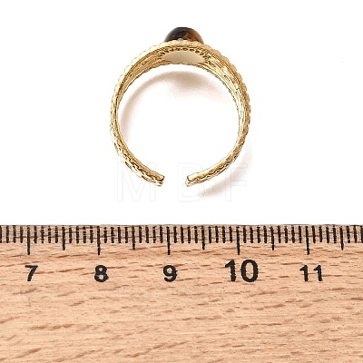 304 Stainless Steel Cuff Open Rings RJEW-F213-03G-11-1