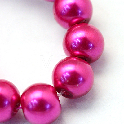 Baking Painted Glass Pearl Bead Strands HY-Q003-3mm-17-1