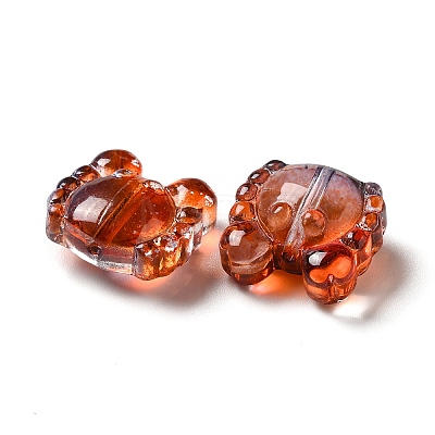 Transparent Glass Beads GLAA-O023-15-1