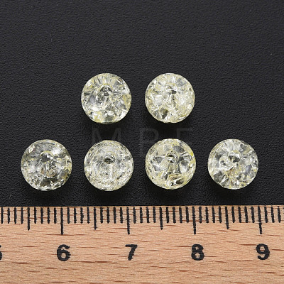 Transparent Crackle Acrylic Beads MACR-S373-66-N01-1