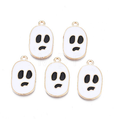 Alloy Enamel Pendants ENAM-S130-21-1