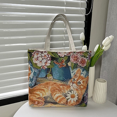 Canvas Embroidery Shoulder Bags PW-WGFF4C3-03-1