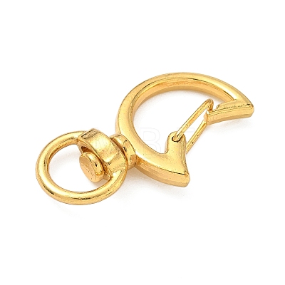 Alloy Swivel Clasps FIND-C084-02B-G-1
