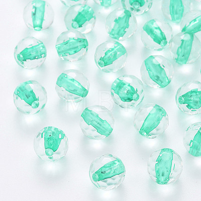 Transparent Acrylic Beads TACR-S154-11A-68-1