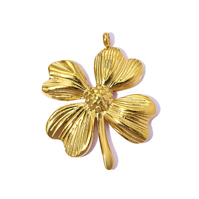 304 Stainless Steel Pendants STAS-OY015-44G-1