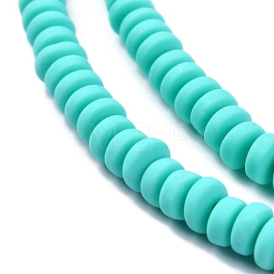 Handmade Polymer Clay Beads Strands X-CLAY-N008-008G-1
