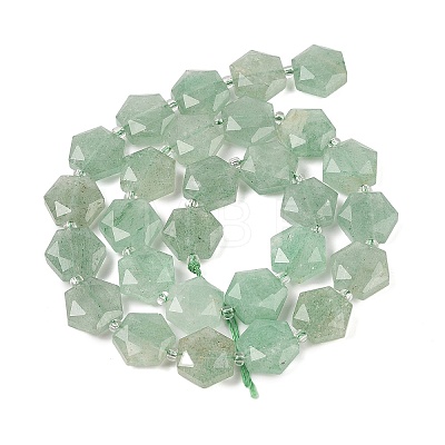 Natural Green Aventurine Beads Strands G-G144-A04-01-1