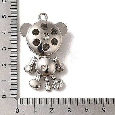 Alloy Enamel Pendant FIND-A038-41B-P-1