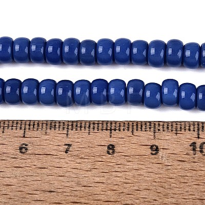 Opaque Glass Beads Strands GLAA-NH0002-B01-C10-1