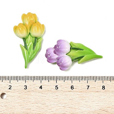 Opaque Resin Cabochon CRES-E003-02-1
