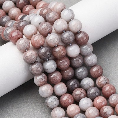 Ombre Effect Dyed Glass Beads Strands GLAA-T031-01O-14-1