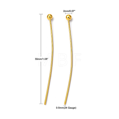 Brass Ball Head pins X1-KK-R020-07G-1