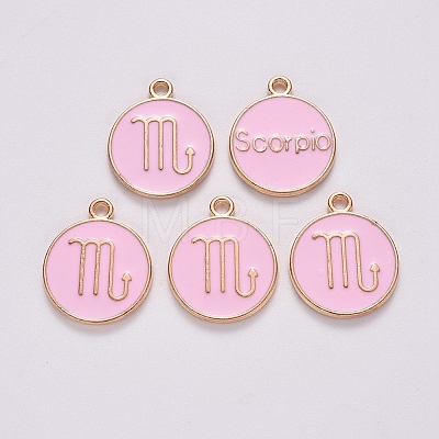 Alloy Enamel Pendants LS-X-ENAM-S124-01B-09L-1