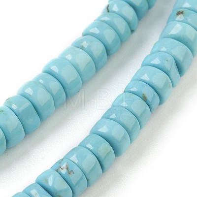 Natural Magnesite Beads Strands G-P398-A03-1