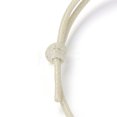 Korean Waxed Polyester Cord Bracelet Making AJEW-JB00011-02-1