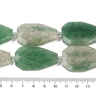 Natural Green Strawberry Quartz Beads Strands G-P548-B11-01-1