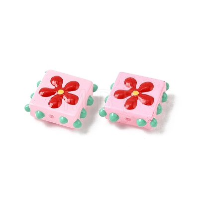 Handmade Lampwork Enamel Beads LAMP-S079-08B-1
