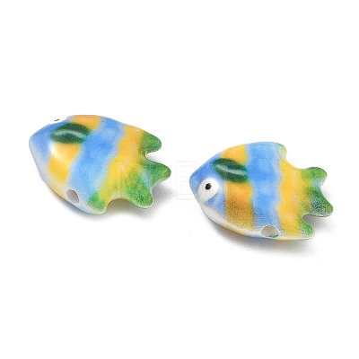 Handmade Porcelain Beads PORC-F012-01-1