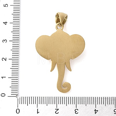 304 Stainless Steel Pendants X-STAS-M113-04G-1