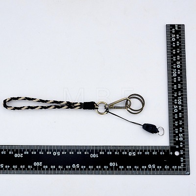 2Pcs Boho Macrame Wristlet Keychain Keying KEYC-SW00004-06-1