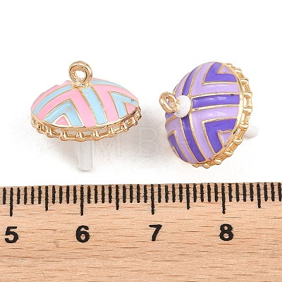 Alloy Enamel Pendants FIND-E053-04-1