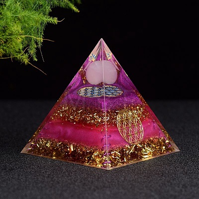 Orgonite Pyramid Resin Energy Generators PW-WG3434C-01-1