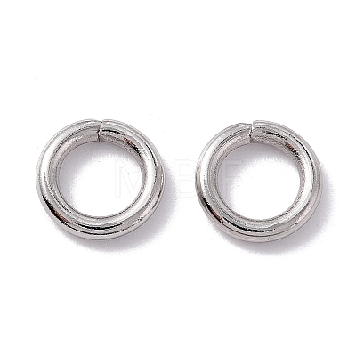 Non-Tarnish 304 Stainless Steel Open Jump Rings X-STAS-C040-01E-P-1