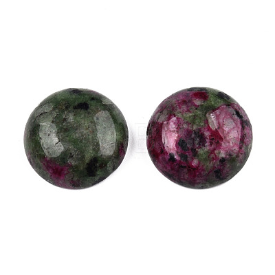 Synthetic Ruby in Zoisite Gemstone Cabochons G-T020-16mm-17-1