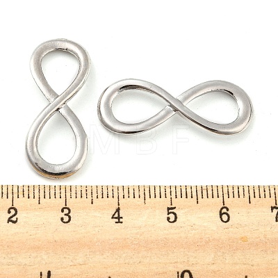 Alloy Infinity Connector Charms FIND-G065-21P-1