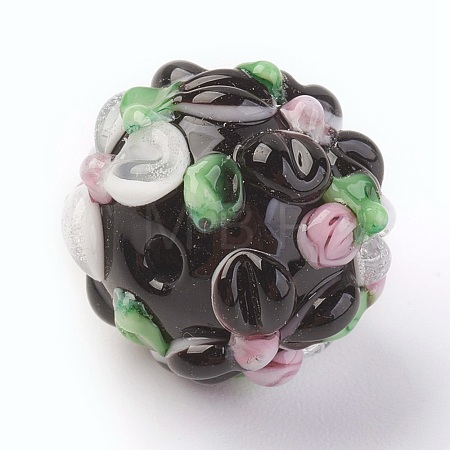 Handmade Lampwork Beads LAMP-P051-H06-1