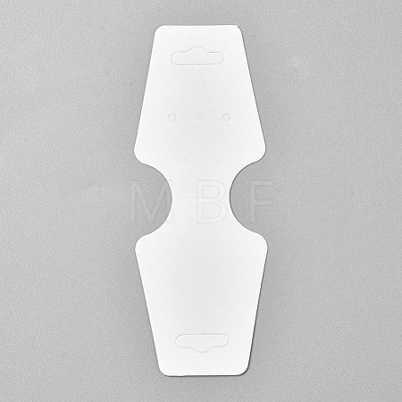 Cardboard Fold Over Paper Display Hanging Cards CDIS-E007-19-1