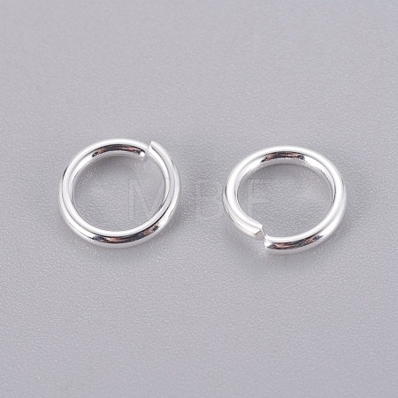 304 Stainless Steel Open Jump Rings X-STAS-E464-09C-S-1