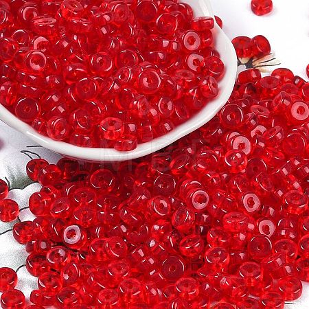 Transparent Colours Glass Seed Beads SEED-P008-01A-01-1