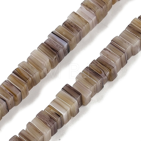 Handmade Lampwork Beads Strands LAMP-Q037-02B-13-1