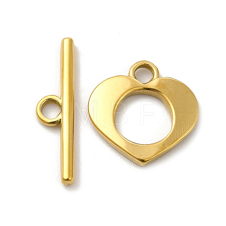 Ion Plating(IP) 304 Stainless Steel Toggle Clasps STAS-F290-07G-1