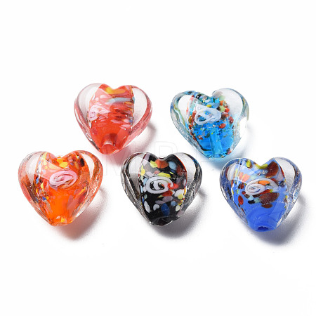 Handmade Lampwork Beads LAMP-T011-04-1