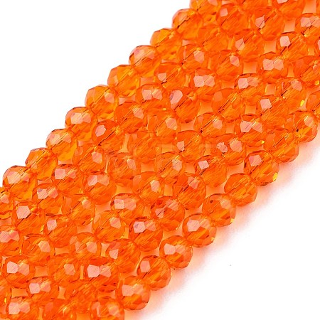 Glass Beads Strands EGLA-T021-01J-1