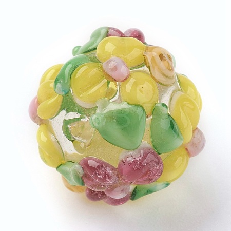 Handmade Lampwork Beads LAMP-P051-H05-1