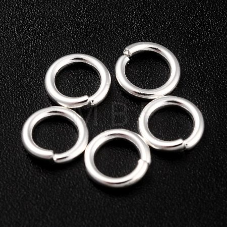 Rack Plating Brass Open Jump Rings X-KK-O139-18O-S-1