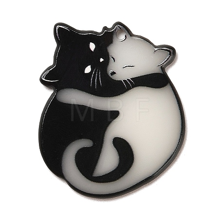 Luminous Opaque Acrylic Pendants SACR-P025-A03-1