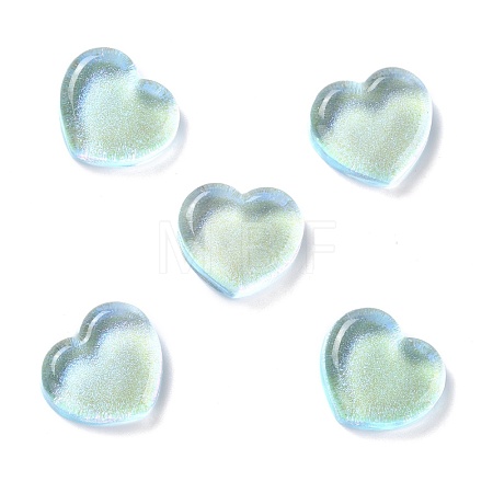 Transparent Resin Cabochons X-CRES-P019-04D-1