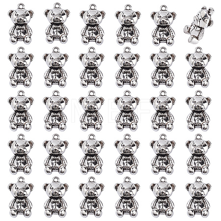 100Pcs Tibetan Style Alloy Pendants FIND-DC0008-42-1