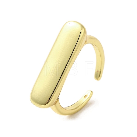 Rack Plating Brass Finger Ring RJEW-C072-05G-1