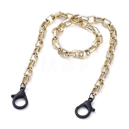 Personalized CCB Plastic Cable Chain Necklaces NJEW-JN02882-1