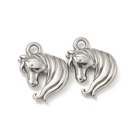 Non-Tarnish 304 Stainless Steel Charms STAS-N103-87P-1